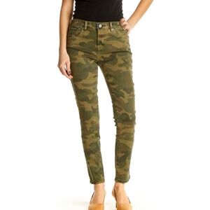 BLANK NYC Denim The Reade Crop Camouflage Skinny Jeans Size 28 NWT MSRP‎ $98
